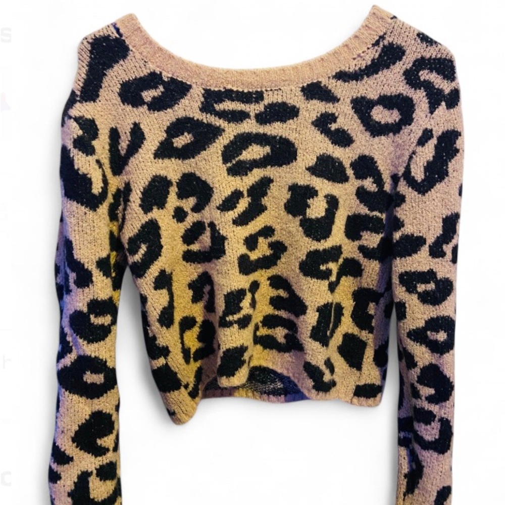 Leopard Print Sweater